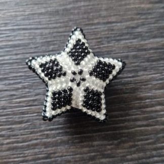 Grundanleitung für "Peyote Sterne" inklusive Anleitung kleiner Stern zum Üben