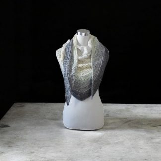 Dreieckstuch - mit Farbverlauf