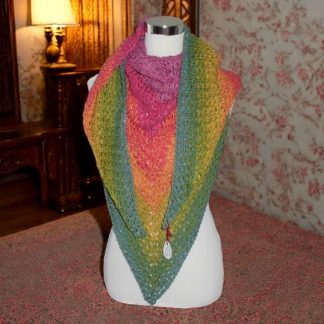 Dreieckstuch - herbstliche Farben