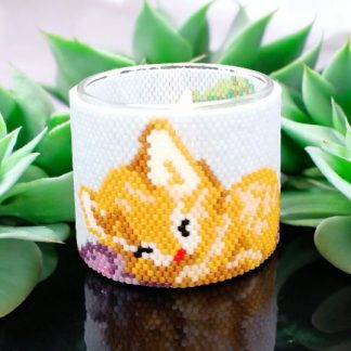 Anleitung - kleines Windlicht Kätzchen