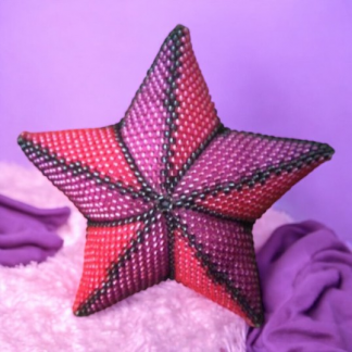 Anleitung - Stern schlichtes Muster