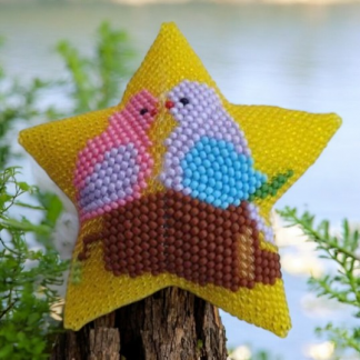 Anleitung - Stern Vogelpaar