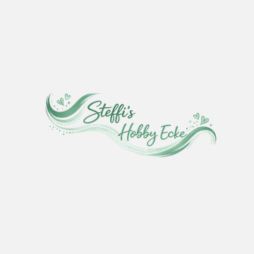 Das Logo von Steffis Hobby Ecke mit Wellen und Herzchen