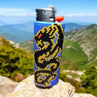 Anleitung - Feuerzeughülle Drachenpaar