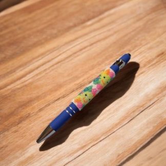 Anleitung - Kugelschreiberring Blumen