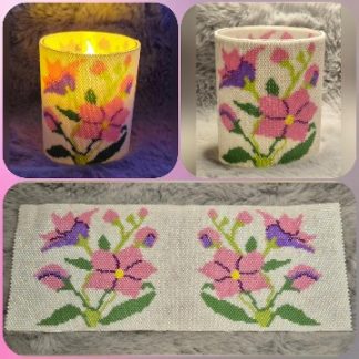 Anleitung - großes Windlicht Mädchengemüse