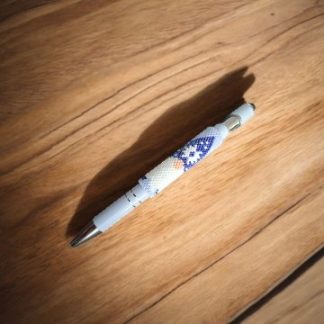 Anleitung - Kugelschreiberring Winter Gnom