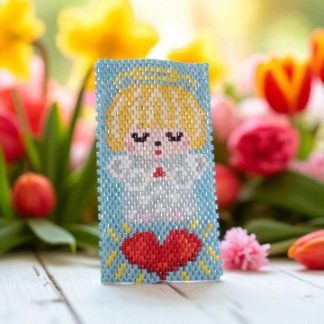 Grundanleitung „Brick Stitch“ – Inklusive Anleitung für ein Lesezeichen zum Üben