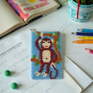 Anleitung Kugelschreiberumrandung Set Affe, Giraffe & Fauli – Bild 7