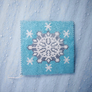 Anleitung Feuerzeughülle Peyote „Winter“ – Bild 2